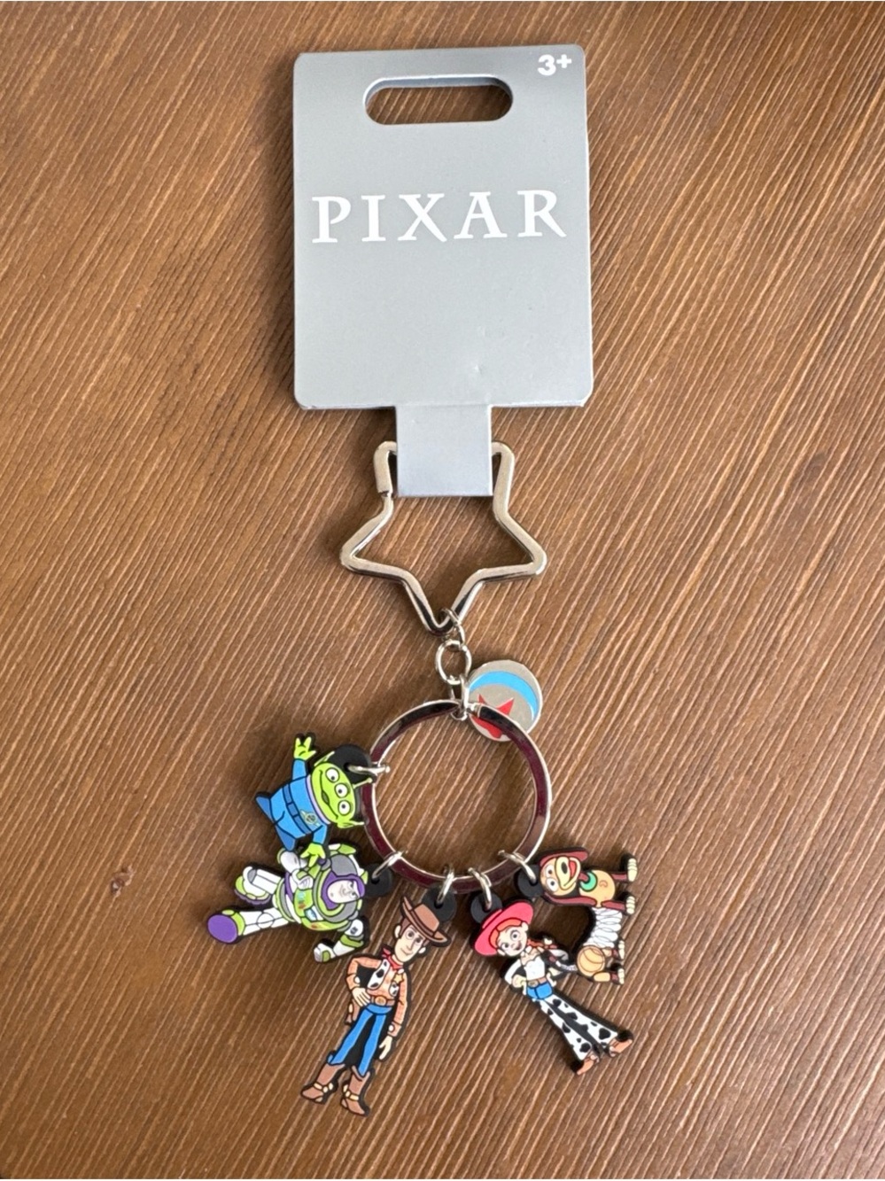 Toy Story Multi-Character Keyring - Brown & Multi brand new from Disney World